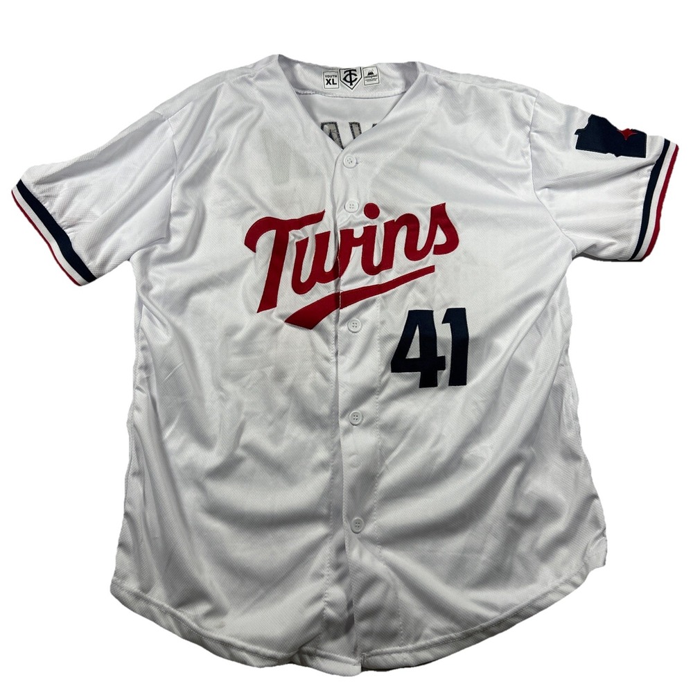 Joe Ryan #41 Minnesota Twins Youth Xl Jersey Cotapaxi baseball youth jersey
